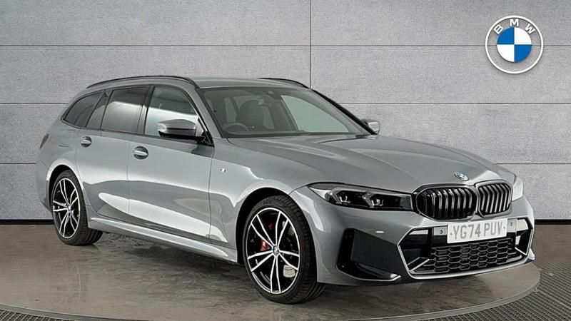Grey Used 2024 BMW 330e M Sport Estate | £33,940 (Super price) - Image 1/4
