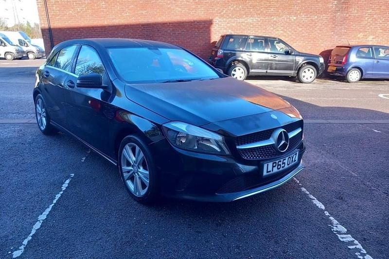 Used Mercedes A200 136 HP (100 kW) 2016 Black Hatchback