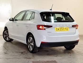 Used Skoda Fabia SE L 110 HP (80 kW) 2023 White Hatchback