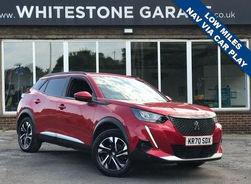 Red Used 2020 Peugeot 2008 Allure SUV | £11,995 (Fair price) - Image 1/4