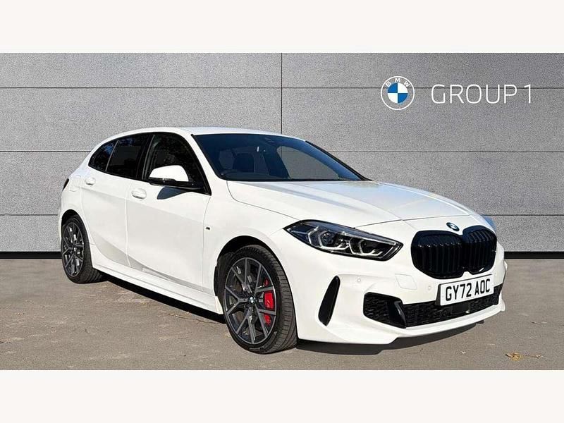 White Used 2022 BMW 128 Comfort Edition Hatchback | £25,990 (Fair price) - Image 1/4