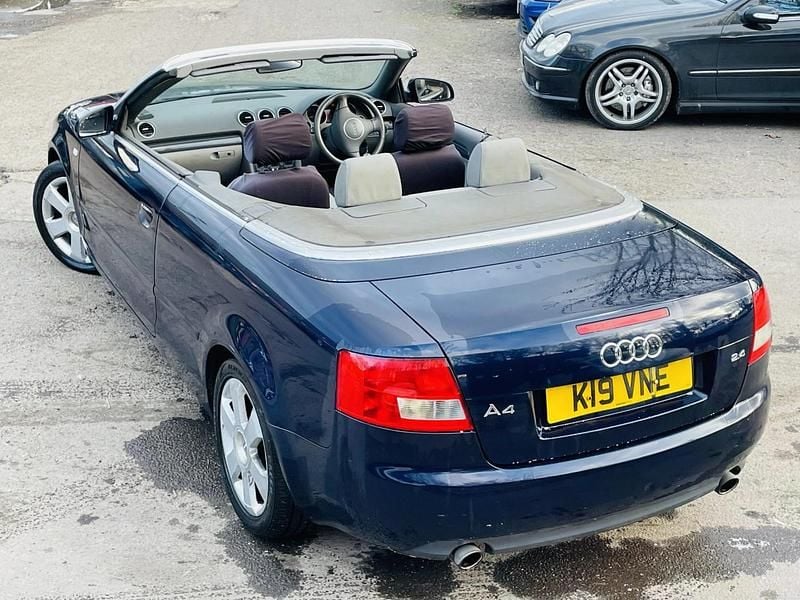 Used Audi A4 Cabriolet Sport 170 HP (125 kW) 2004 Blue Cabriolet