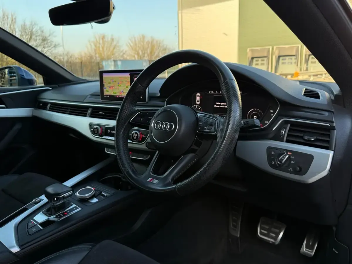 Used Audi A5 S-Line 2019 Blue Coupe
