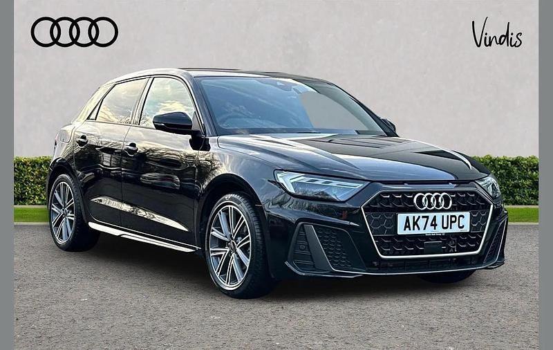 Black Used 2025 Audi A1 S-Line Hatchback | £23,960 (Fair price) - Image 1/4
