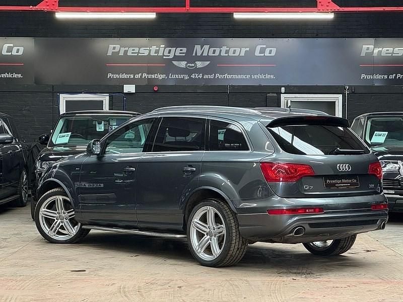 Usado Audi Q7 S-line plus 272 HP (200 kW) 2014 Cinzento SUV