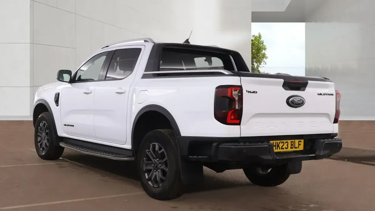 Begagnad Ford Ranger Wildtrack 2023 Vit Pickup