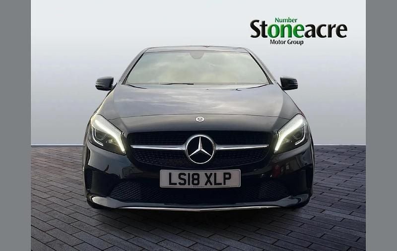 Used Mercedes A180 Sport Edition 109 HP (80 kW) 2018 Black Hatchback