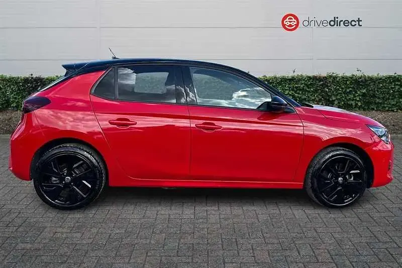 Used Vauxhall Corsa-e Edition 100 kW (136 HP) 2022 Red Hatchback