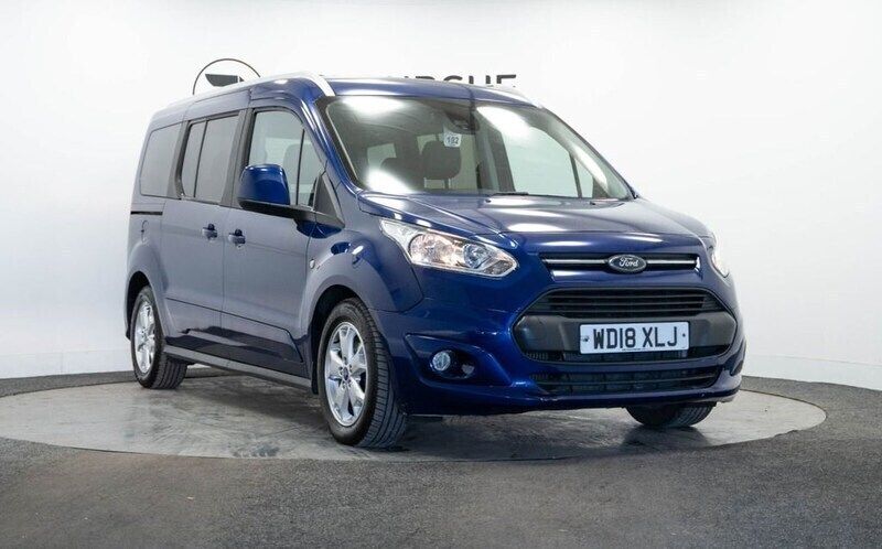 Blue Used 2018 Ford Grand Tourneo Connect Titanium MPV | £11,995 (Fair price) - Image 1/4