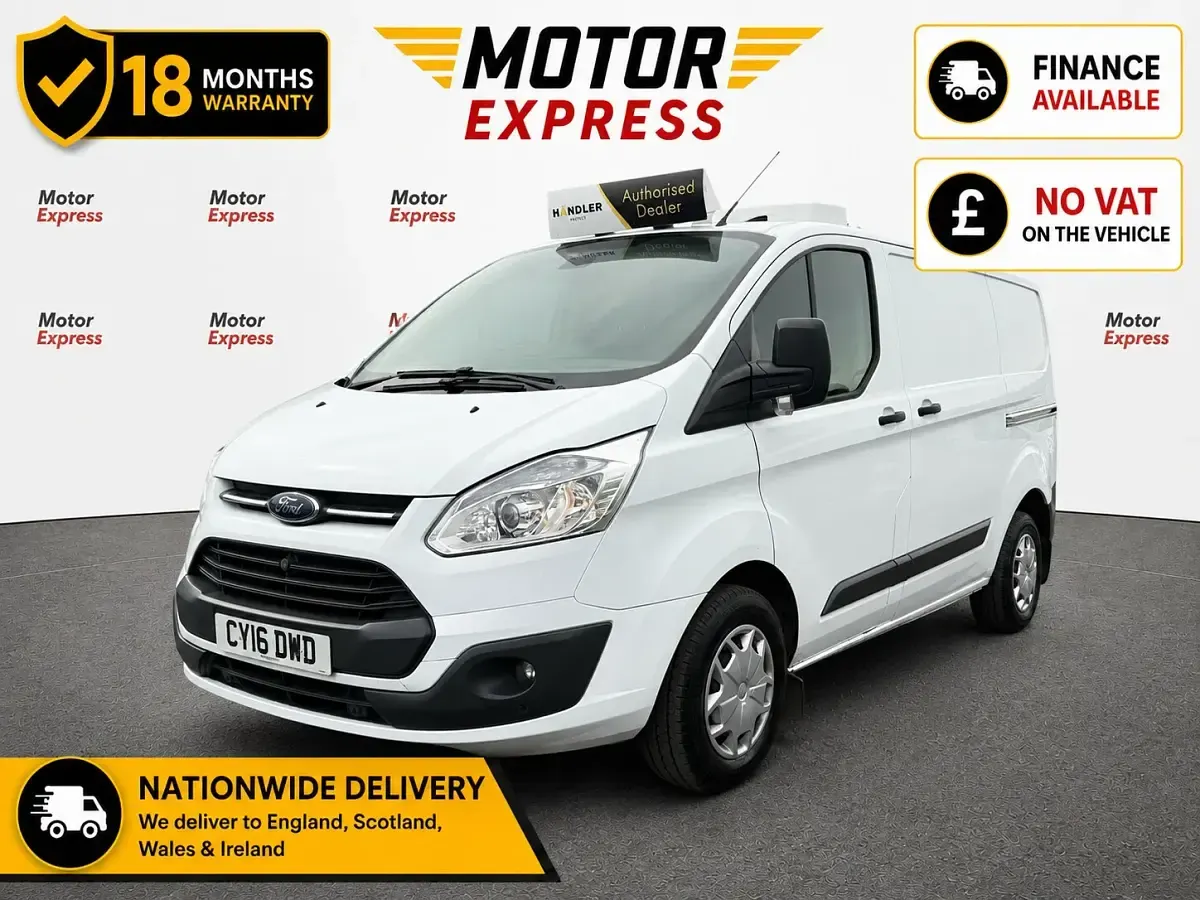 Used Ford Transit Custom Trend 125 HP (91 kW) 2016 White Van
