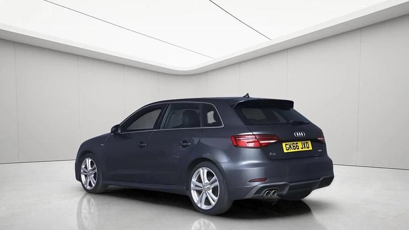 Used Audi A3 Sportback S-Line 184 HP (135 kW) 2016 Grey Hatchback