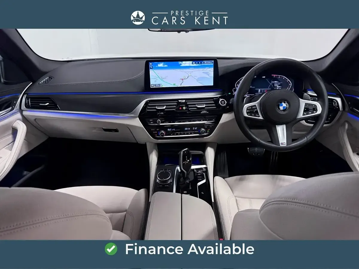 Used BMW 520 M Sport 181 HP (133 kW) 2023 White Sedan