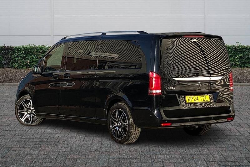 Used Mercedes V300 AMG line 2024 Black MPV
