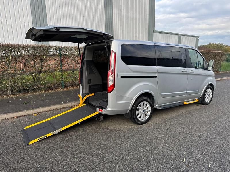 Silver Used 2022 Ford Tourneo Custom Titanium Van | £22,950 (Super price) - Image 1/4