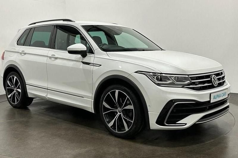 Used VW Tiguan R-line 150 HP (110 kW) 2021 White SUV