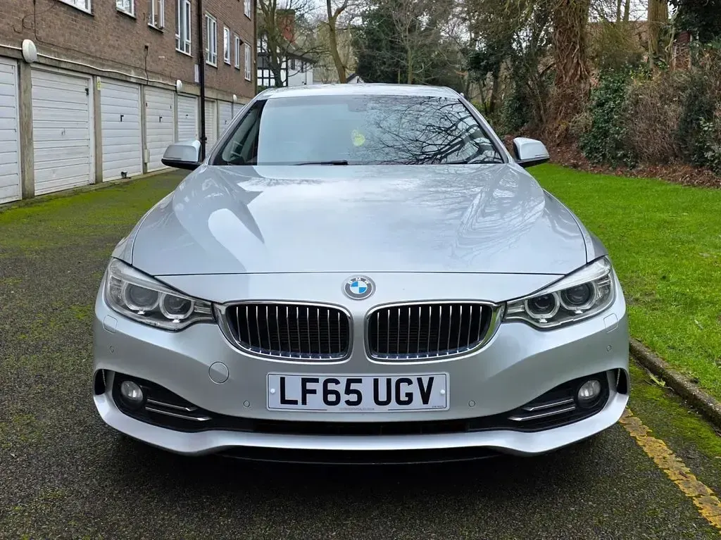 Used BMW 420 Luxury Line 190 HP (139 kW) 2015 Silver Coupe
