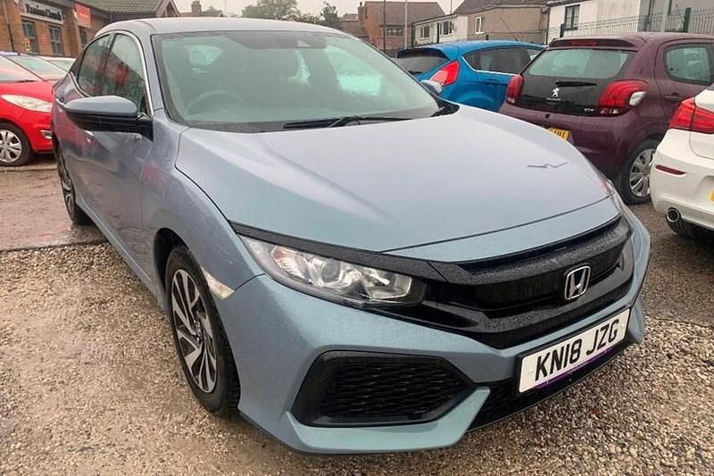 Grey Used 2018 Honda Civic SE Hatchback | £9,995 (Good price) - Image 1/1