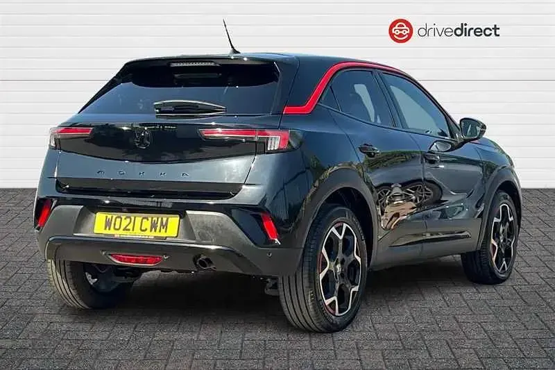 Used Vauxhall Mokka SRi 100 HP (73 kW) 2021 Black SUV