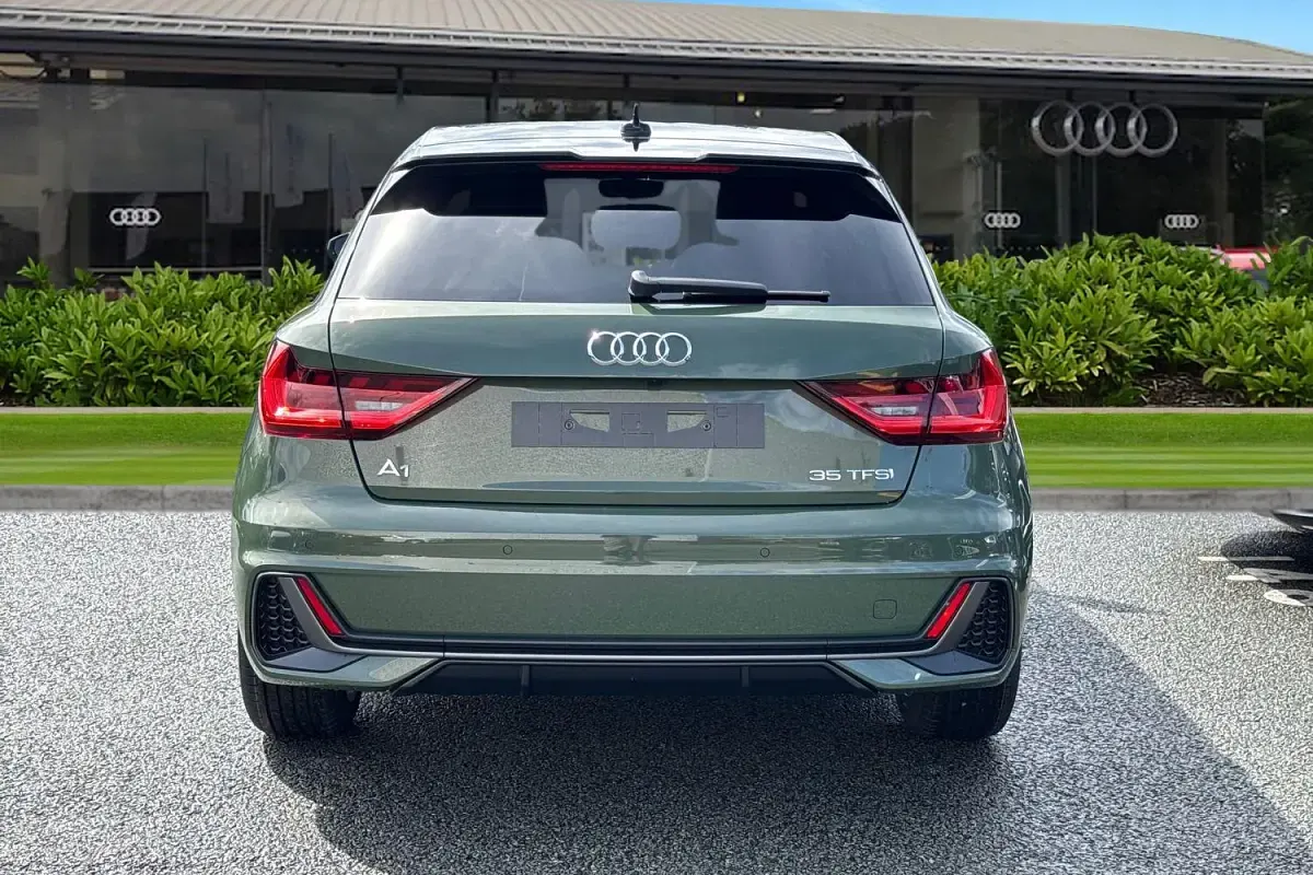 New Audi A1 Sportback S-Line 2026 Green Hatchback