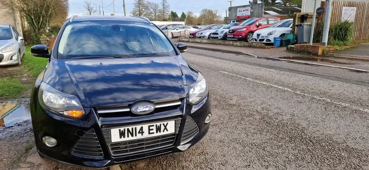 Used Ford Focus Zetec 115 HP (84 kW) 2014 Black Estate