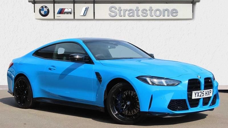 Blue Used 2025 BMW M4 Competition Edition Coupe | £68,990 (A bit pricey) - Image 1/4