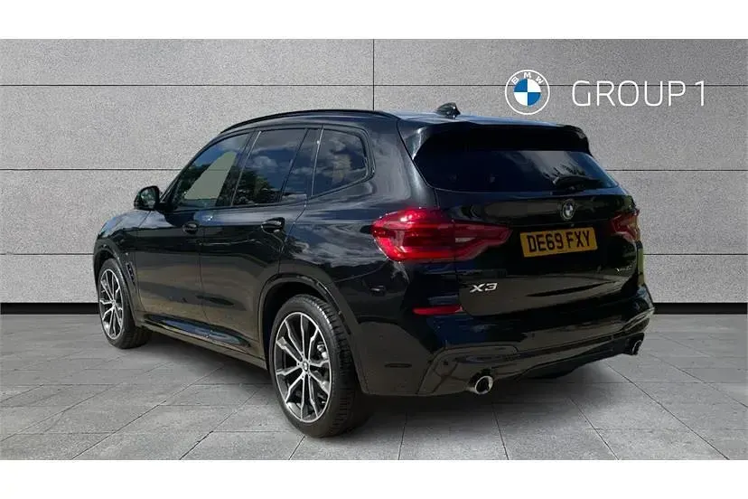 Used BMW X3 M Sport 190 HP (139 kW) 2019 Black SUV