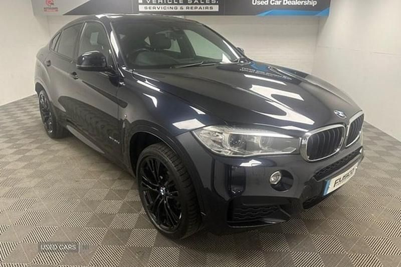 Black Used 2018 BMW X6 M Sport SUV | £20,995 (Fair price) - Image 1/1