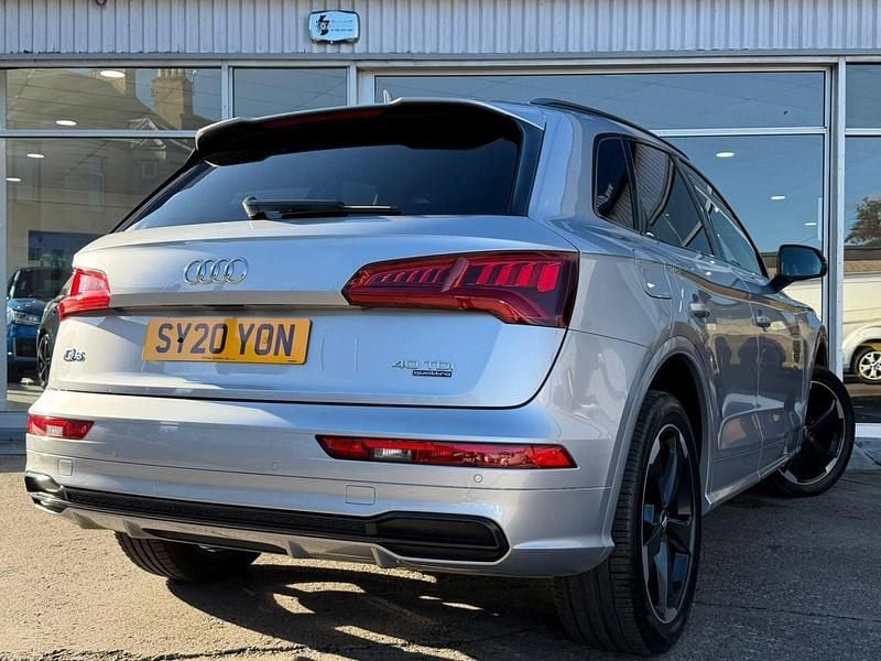 Used Audi Q5 Black Edition 190 HP (139 kW) 2020 Silver SUV