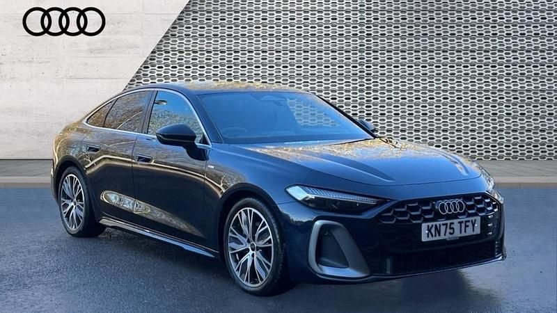 Blue Used 2025 Audi A5 S-Line Sedan | £35,777 - Image 1/4