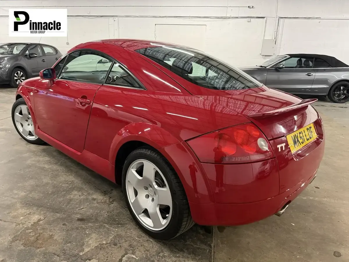 Used Audi TT 225 HP (165 kW) 2001 Red Coupe