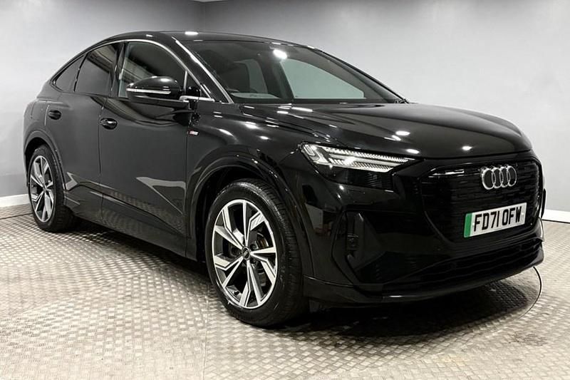 Used Audi Q4 Sportback e-tron Comfort 150 kW (204 HP) 2022 Black SUV