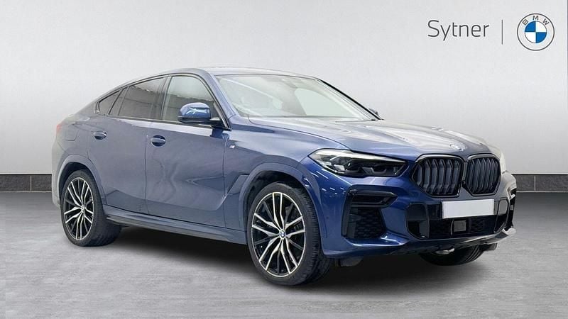 Blue Used 2023 BMW X6 M Sport SUV | £47,500 (A bit pricey) - Image 1/4