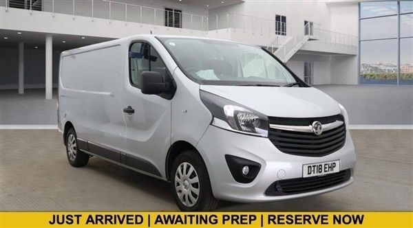 Silver Used 2018 Vauxhall Vivaro Sportive Van | £12,495 (A bit pricey) - Image 1/1