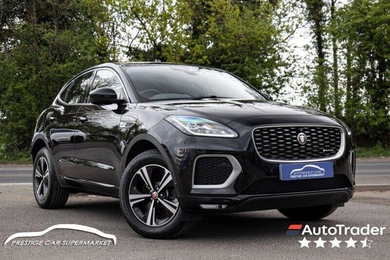Black Used 2021 Jaguar E-Pace R-Dynamic SUV | £23,499 (Good price) - Image 1/4