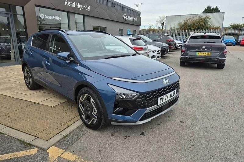 Blue New 2024 Hyundai Bayon Ultimate SUV | £21,495 (Fair price) - Image 1/1