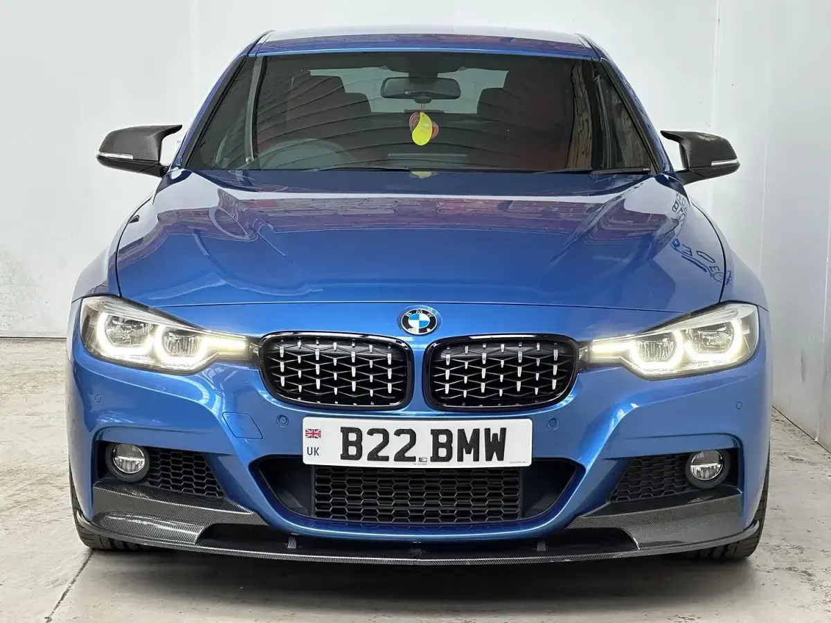 Used BMW 335 M Sport 300 HP (220 kW) 2017 Blue Sedan