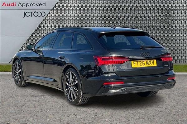 Used Audi A6 Black Edition 201 HP (147 kW) 2025 Black Estate