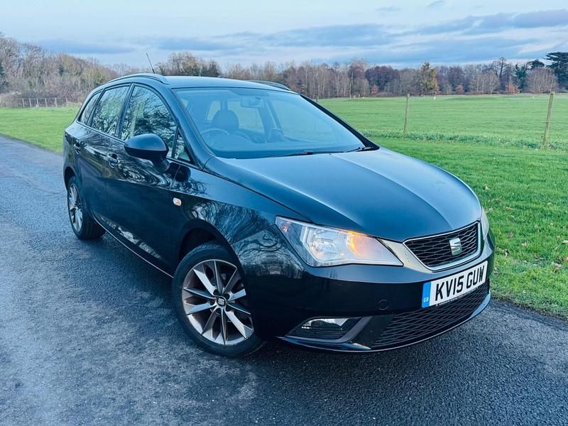 Black Used 2015 Seat Ibiza ST I-Tech Estate | £2,990 (Fair price) - Image 1/4