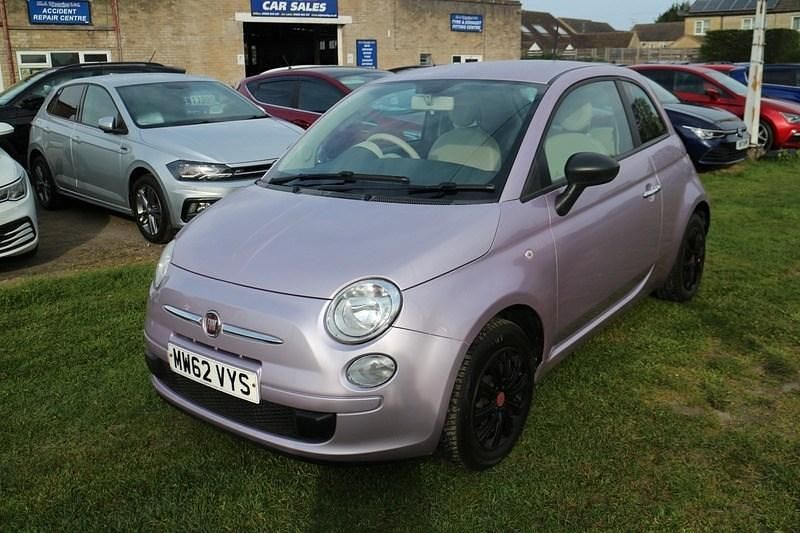 Used Fiat 500 Pop 69 HP (50 kW) 2013 Pink Hatchback