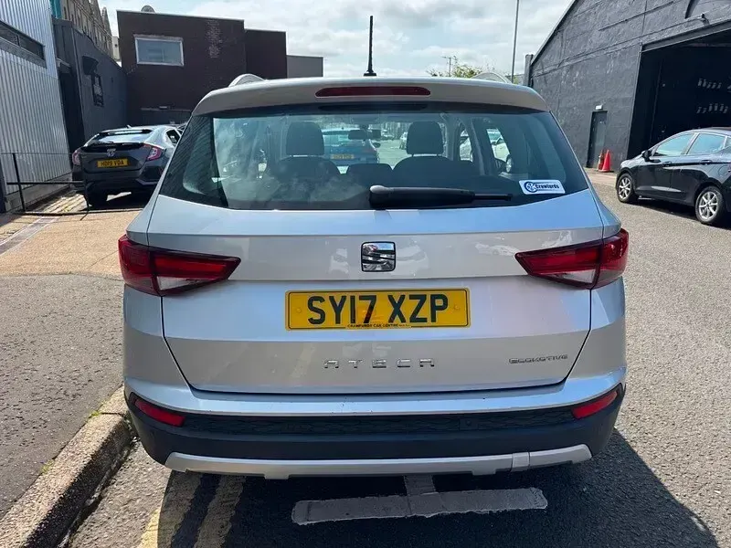 Used Seat Ateca Ecomotive 115 HP (84 kW) 2017 Silver SUV