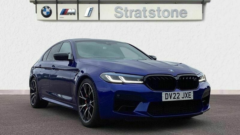 Used BMW M5 Competition Edition 616 HP (453 kW) 2022 Blue Sedan
