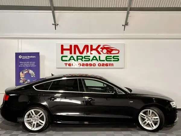 Used Audi A5 S-Line 190 HP (139 kW) 2016 Black Coupe