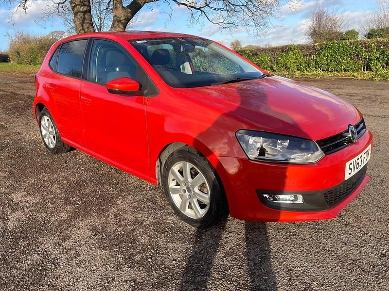 Begagnad VW Polo Edition 2013 Orange Halvkombi
