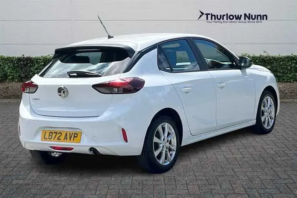 Used Vauxhall Corsa Design Edition 75 HP (55 kW) 2022 Jade white Hatchback