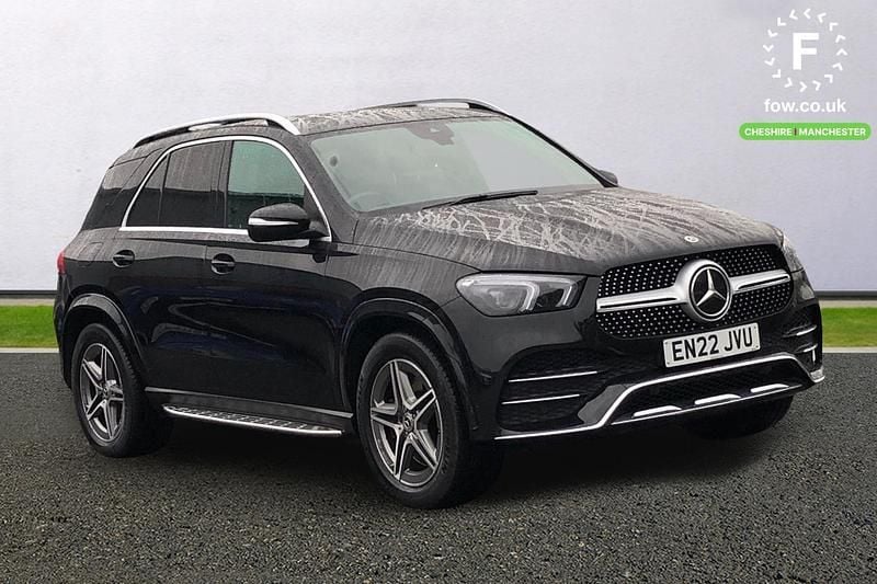 Used Mercedes GLE350 AMG line 2022 Black Estate