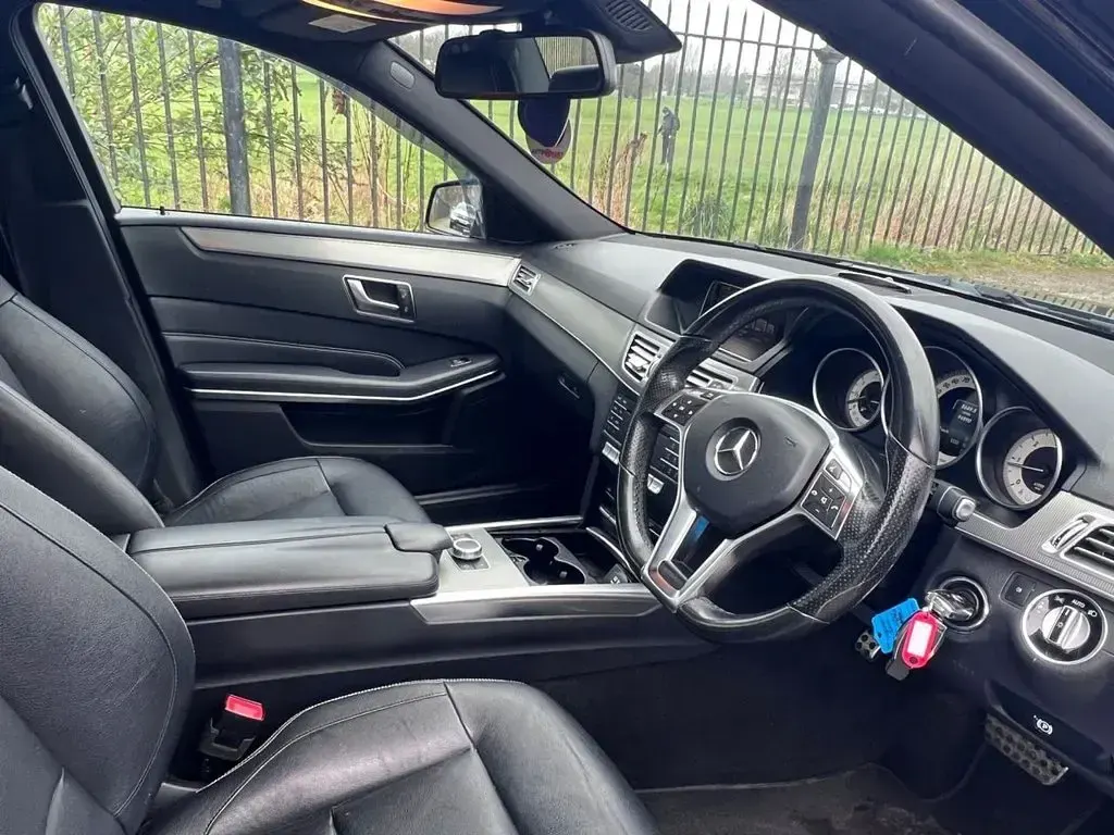Used Mercedes E220 AMG 2015 Black Sedan