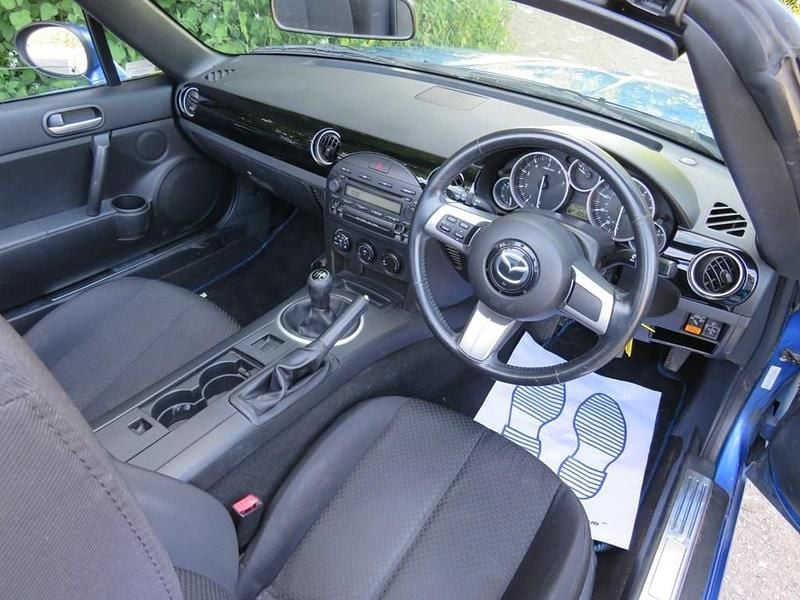 Used Mazda MX5 161 HP (118 kW) 2006 Blue Cabriolet