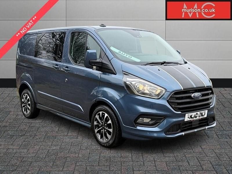 Used Ford Transit Custom Sport 185 HP (136 kW) 2020 Blue Van