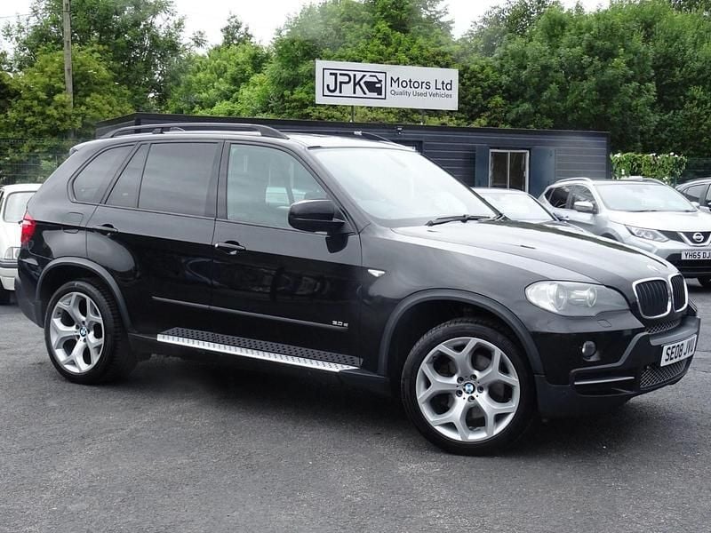 Black Used 2008 BMW X5 SUV | £7,995 (Expensive) - Image 1/4