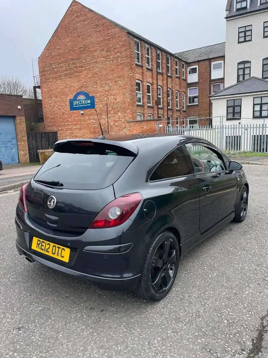Used Vauxhall Corsa SRi 2012 Black Hatchback